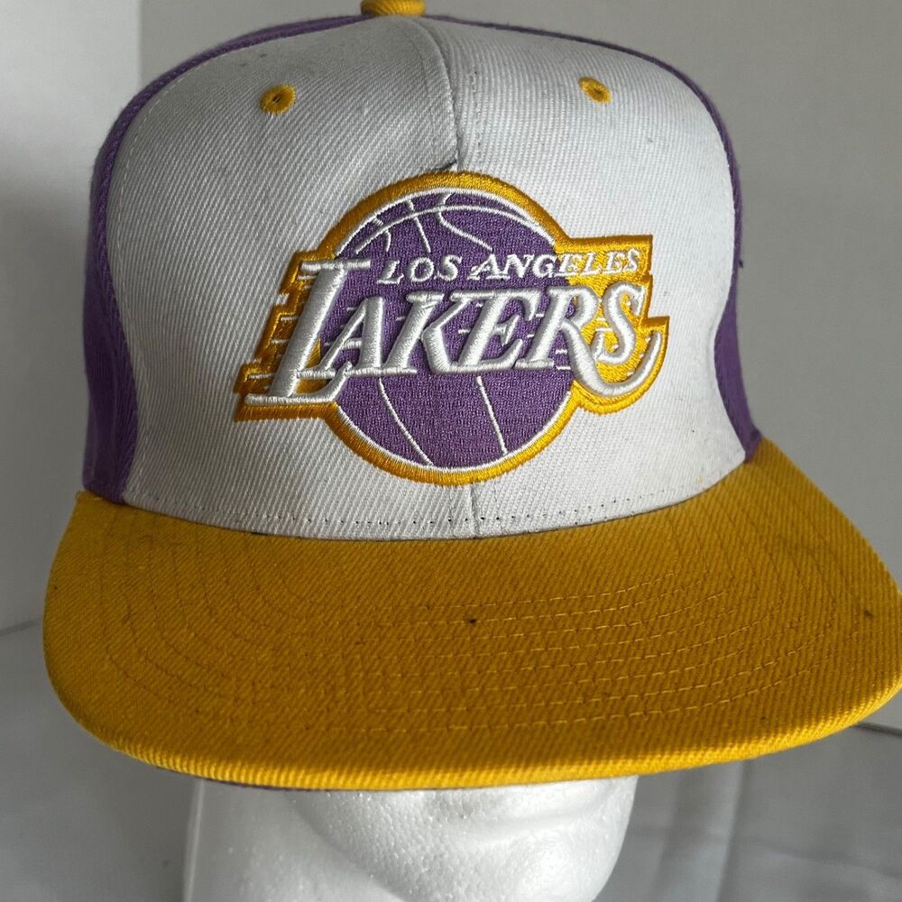 NEW - Mitchell & Ness Los Angeles Lakers NBA Adjustable Snapback Hat Cap
